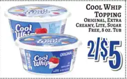 Trade Fair Supermarket COOL WHIP TOPPING offer