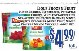 Trade Fair Supermarket DOLE FROZEN FRUIT offer