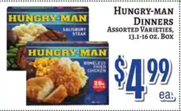 Trade Fair Supermarket HUNGRY-MAN DINNERS offer