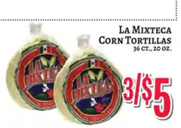 Trade Fair Supermarket La Mixteca Corn Tortillas offer