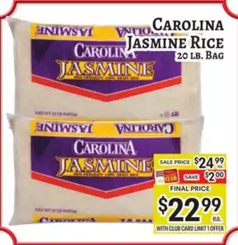 Trade Fair Supermarket CAROLINA JASMINE RICE offer