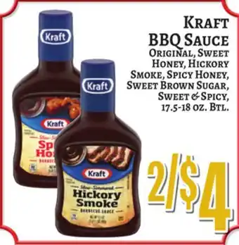 Trade Fair Supermarket Kraft BBQ SAUCE offer