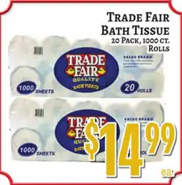 Trade Fair Supermarket TRADE FAIR Bath Tissue offer