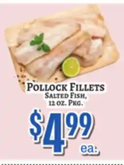 Trade Fair Supermarket POLLOCK FILLETS offer