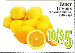 Trade Fair Supermarket FANCY LEMONS offer