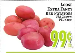 Trade Fair Supermarket LOOSE EXTRA FANCY RED POTATOES offer