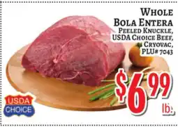 Trade Fair Supermarket WHOLE BOLA ENTERA offer