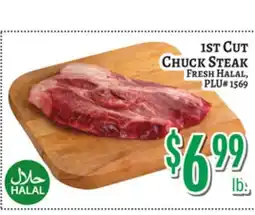 Trade Fair Supermarket 1ST CUT CHUCK STEAK offer
