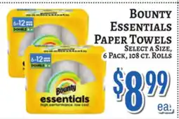 Trade Fair Supermarket BOUNTY ESSENTIALS PAPER TOWELS offer