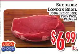Trade Fair Supermarket SHOULDER LONDON BROIL offer