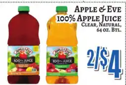 Trade Fair Supermarket APPLE & EVE 100% APPLE JUICE offer