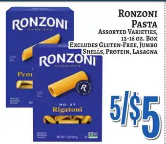 Trade Fair Supermarket RONZONI PASTA offer