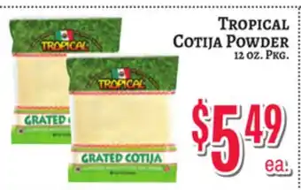 Trade Fair Supermarket TROPICAL Cotija Powder offer