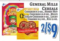 Trade Fair Supermarket General Mills CEREALS offer