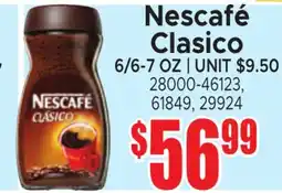 Jetro Nescafé Clasico offer