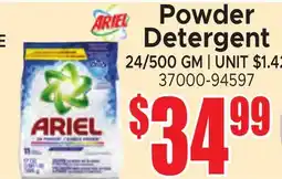 Jetro ARIEL Powder Detergent offer