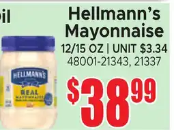 Jetro Hellmann's Mayonnaise offer