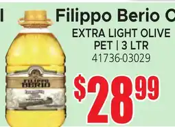 Jetro Filippo Berio Olive Oil offer