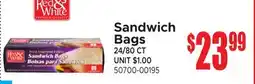 Jetro Sandwich Bags offer