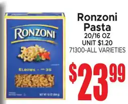 Jetro Ronzoni Pasta offer