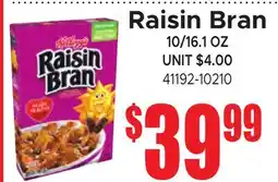 Jetro Raisin Bran offer