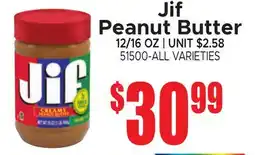 Jetro Jif Peanut Butter offer