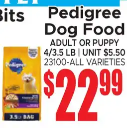 Jetro Purina Bits Pedigree Dog Food offer