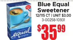 Jetro Blue Equal Sweetener offer