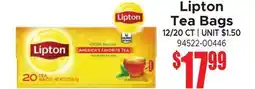 Jetro Lipton Tea Bags offer
