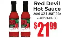 Jetro Red Devil Hot Sauce offer