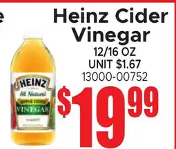 Jetro Heinz Cider Vinegar offer
