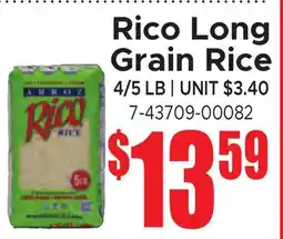 Jetro Rico Long Grain Rice offer