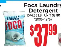 Jetro Foca Laundry Detergent offer