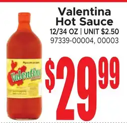 Jetro Valentina Hot Sauce offer