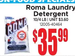 Jetro Roma Laundry Detergent offer