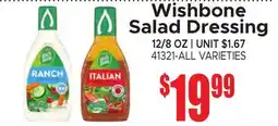 Jetro Wishbone Salad Dressing offer