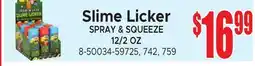Jetro Slime Licker SPRAY & SQUEEZE offer