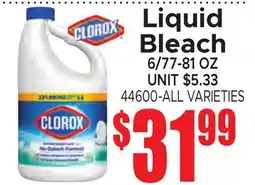 Jetro Liquid Bleach offer