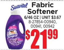 Jetro Suavitel Fabric Softener offer