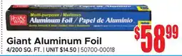 Jetro Giant Aluminum Foil offer