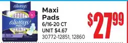 Jetro Maxi Pads offer