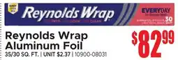 Jetro Reynolds Wrap Aluminum Foil offer