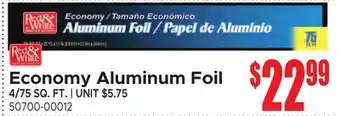 Jetro Economy Aluminum Foil offer
