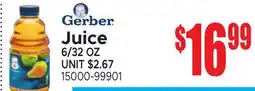Jetro Gerber Juice offer