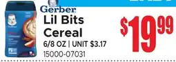 Jetro Gerber Lil Bits Cereal offer