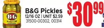 Jetro B&G Pickles offer