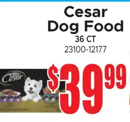 Jetro Cesar Dog Food offer