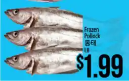 Hmart Frozen Pollock offer