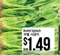 Hmart Bushel Spinach offer