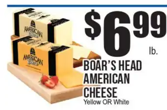 Extra Supermarket BOAR'S HEAD AMERICAN CHEESE offer